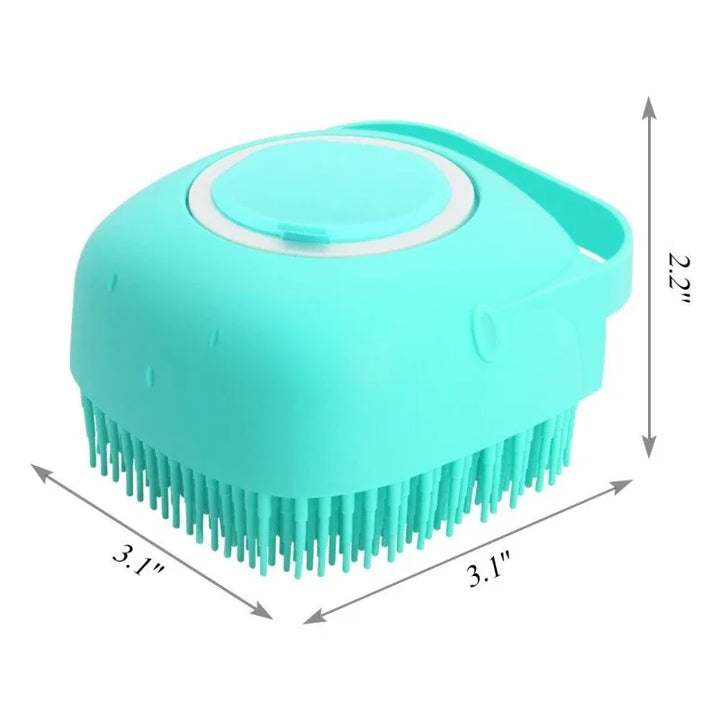 Pet Silicone Shampoo Brush & Massage Comb