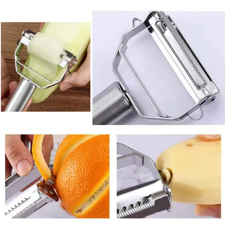 Multifunctional Kitchen Peeler for Vegetables and Fruits